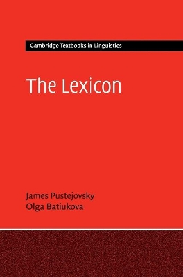 The Lexicon by James Pustejovsky