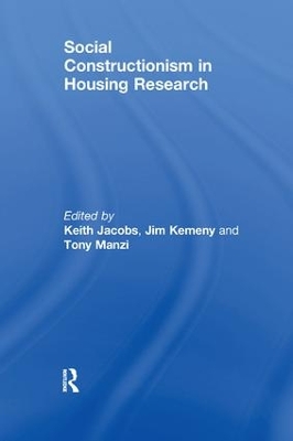 Social Constructionism in Housing Research by Jim Kemeny