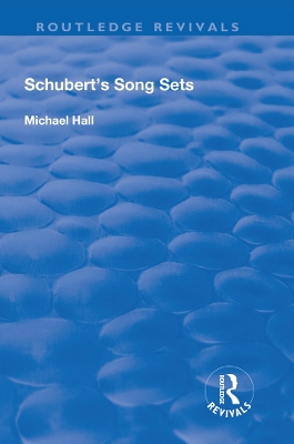 Schubert's Song Sets book