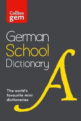 Collins Gem German School Dictionary book