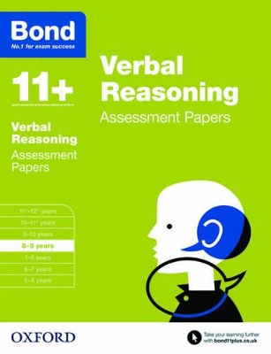 Bond 11+: Verbal Reasoning: Assessment Papers: 8-9 years book