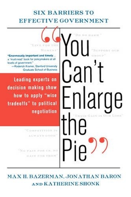 You Can't Enlarge The Pie book