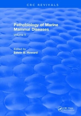 Pathobiology Of Marine Mammal Diseases book