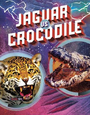 Jaguar vs Crocodile by Lisa M Bolt Simons