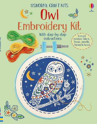 Embroidery Kit: Owl book