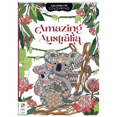 Kaleidoscope Colouring Australian Nature book