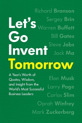 Let's Go Invent Tomorrow book