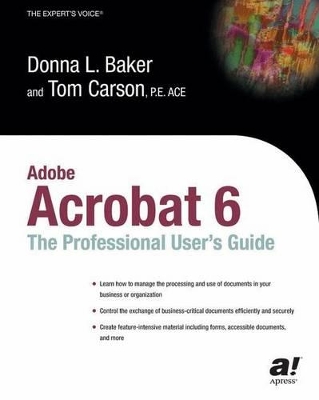 Adobe Acrobat 6 book