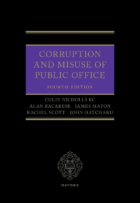 Corruption and Misuse of Public Office book