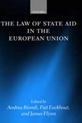 Law of State Aid in the European Union book