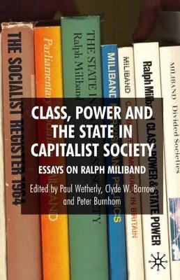 Class, Power and the State in Capitalist Society book