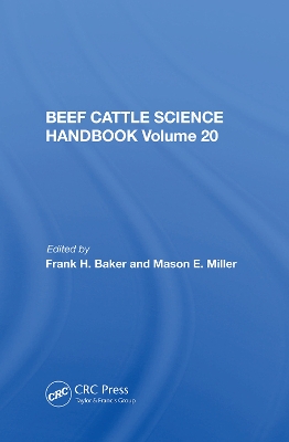 Beef Cattle Science Handbook, Vol. 20 book