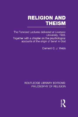 Religion and Theism book