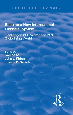 Shaping a New International Financial System book