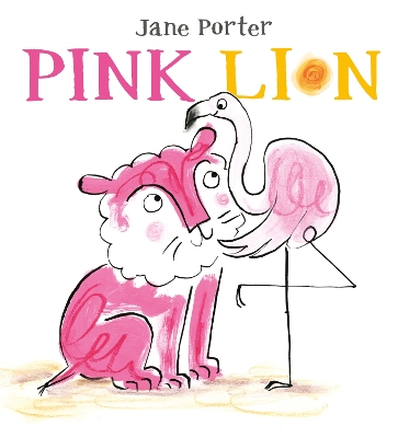 Pink Lion book