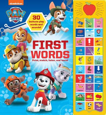 Nickelodeon PAW Patrol: First Words Sound Book book