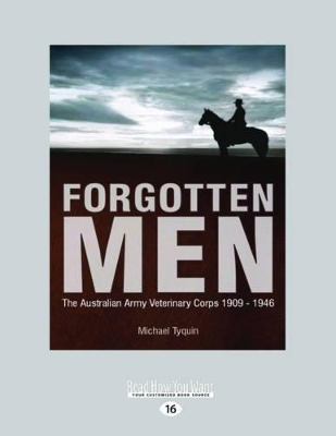 Forgotten Men: The Australian Army Veterinary Corps book