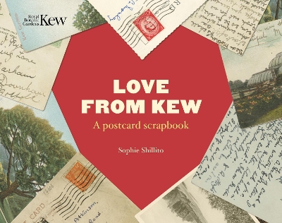 Love from Kew: A postcard scrapbook book