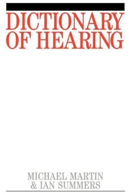 Dictionary of Hearing and Acoustics book