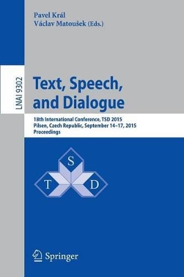 Text, Speech, and Dialogue book