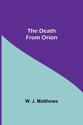 The Death From Orion book
