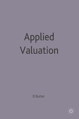 Applied Valuation book