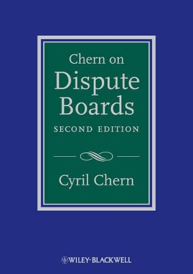 Chern on Dispute Boards book