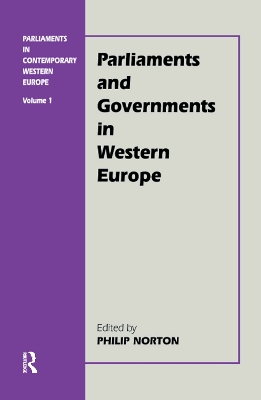 Parliaments in Contemporary Western Europe book