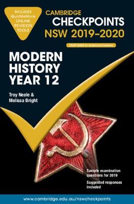 Cambridge Checkpoints NSW 2019-20 Modern History Year 12 and QuizMeMore Online book