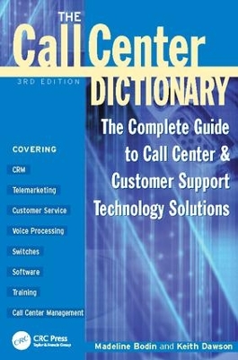 Call Center Dictionary book