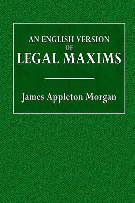 English Version of Legal Maxims book