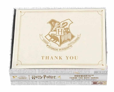 Harry Potter: Hogwarts Thank You Boxed Cards (Set of 30) book