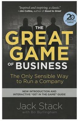 Great Game of Business book