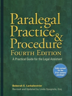 Paralegal Practice & Procedure book