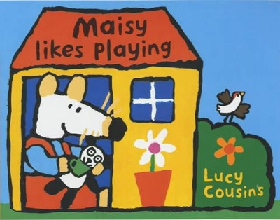 Maisy Likes Playing Shaped Board Book by Lucy Cousins