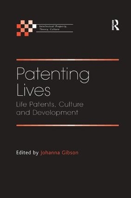 Patenting Lives by Johanna Gibson