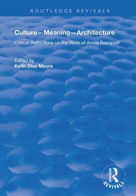 Culture-Meaning-Architecture book