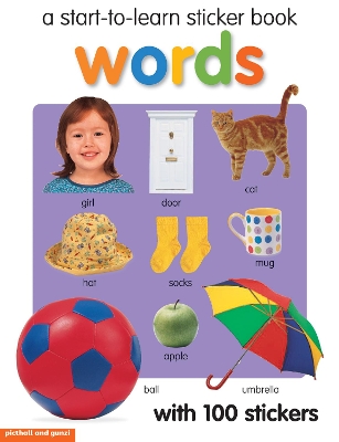 Start To Learn Words Sticker Book book