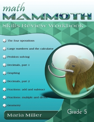 Math Mammoth Grade 5 Skills Review Workbook book