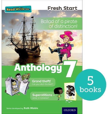 Read Write Inc. Fresh Start: Anthology 7 - Pack of 5 by Ruth Miskin