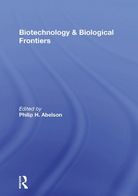 Biotechnology And Biological Frontiers book