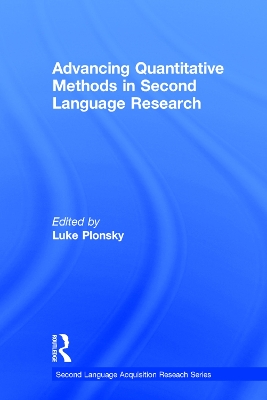 Advancing Quantitative Methods in Second Language Research book