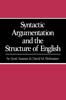 Syntactic Argumentation and the Structure of English book