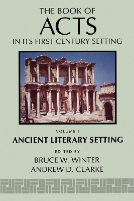 Book of Acts in Its Ancient Literary Setting book