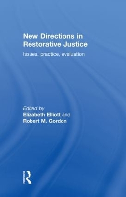 New Directions in Restorative Justice book