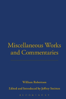 Miscellaneous Works and Commentaries book