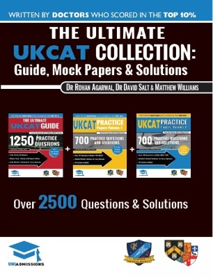 The Ultimate UKCAT Collection: 3 Books In One, 2,650 Practice Questions, Fully Worked Solutions, Includes 6 Mock Papers, 2019 Edition, UniAdmissions book