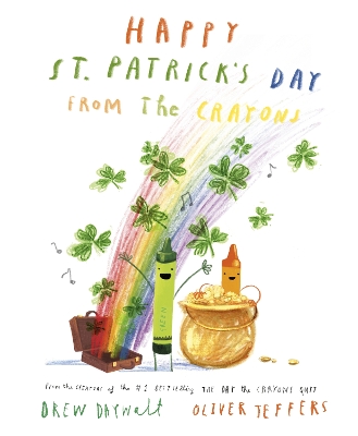 Happy St. Patrick's Day from the Crayons book