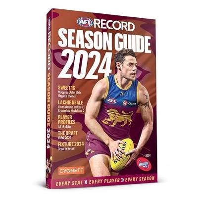 AFL Record Season 2024 book