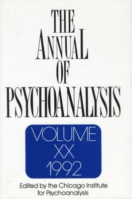 Annual of Psychoanalysis by Jerome A. Winer